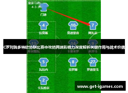 C罗对阵多特欧协联比赛中攻防两端影响力深度解析关键作用与战术价值