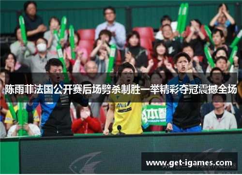 陈雨菲法国公开赛后场劈杀制胜一举精彩夺冠震撼全场 陈雨菲法国公开赛后场劈杀制胜一举精彩夺冠震撼全场